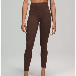 Lululemon 25” Java align leggings